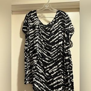 Torrid Zebra Light Weight Blouse 4X